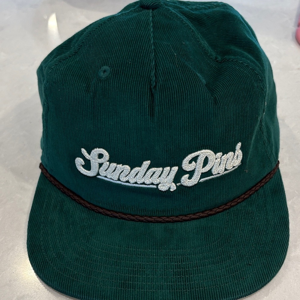 Adidas Green Corduroy Hat golf